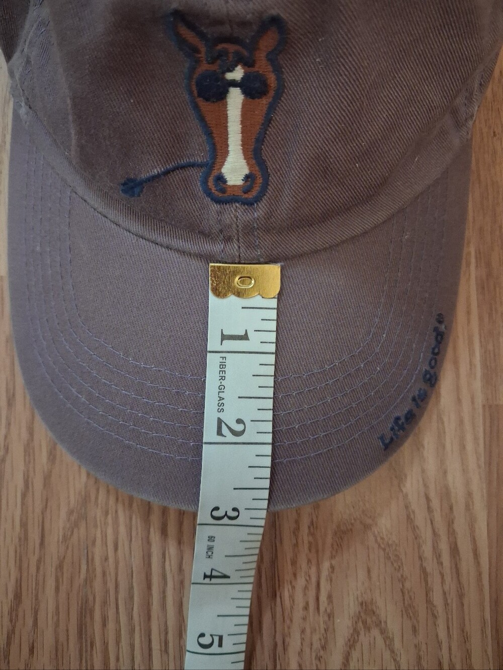 LIFE IS GOOD cap.  Womens.  Size M/L Color:  Purple - Picture 9 of 9
